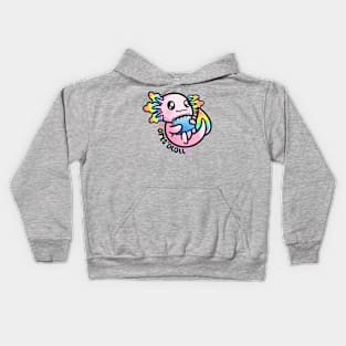 Arts O’Lotl | Axolotl Pun Kids Hoodie